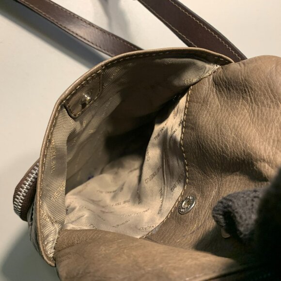 The Trend brown leather crossbody - Picture 7 of 9